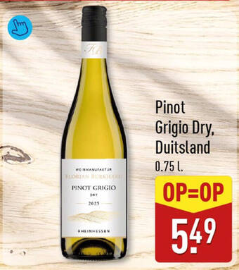 Pinot Grigio Dry, Duitsland