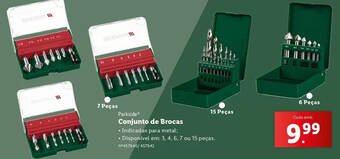 Copjunto de brocas