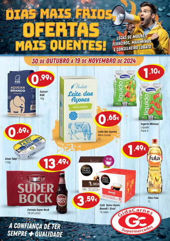 Folheto GidaCarnes Supermercados