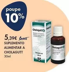 Cholagutt - suplemento alimentar a cholagutt