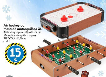 Air hockey ou mesa de matraquilhos XL