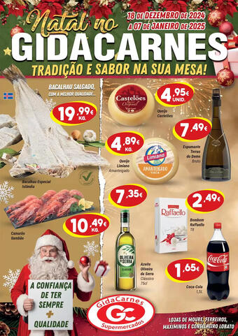 Folheto GidaCarnes Supermercados