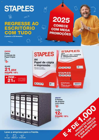 Folheto Staples