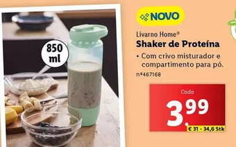 Livarno home shaker de proteína