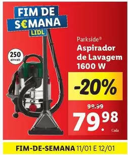 Lidl - aspirador de lavagem