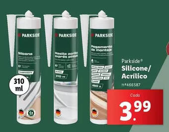 Parkside - silicone/acrilico