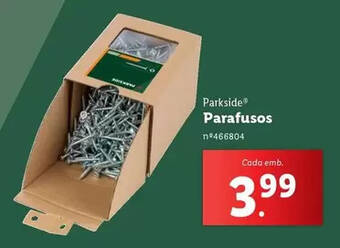 Parkside parafusos