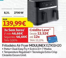 Moulinex - fritadeira air fryer ez901h20