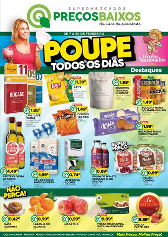 Folheto Supermercados Preços Baixos