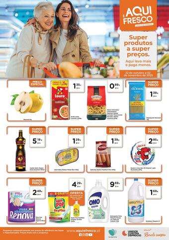 Folheto Aqui é fresco