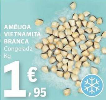 Améijoa vietnamita branca congelada