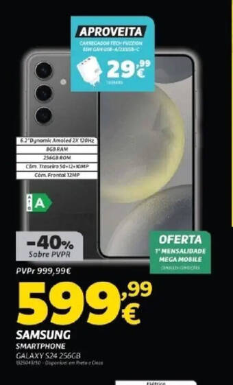 Samsung smartphone GALAXY S24 256GB