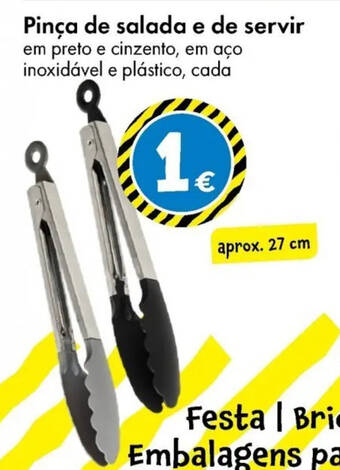 Pinça de salada e de servir