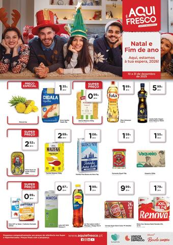 Folheto Aqui é fresco