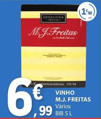 Vinho m.j. freitas vários