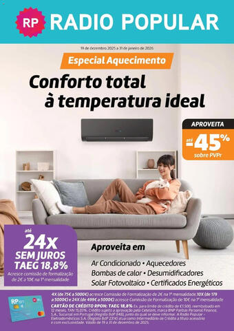 Folheto Radio Popular