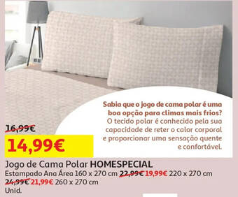 Jogo de Cama Polar HOMESPECIAL