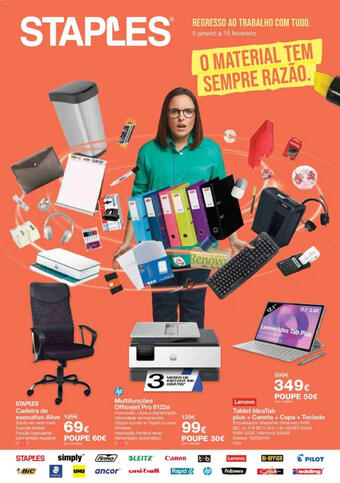Folheto Staples