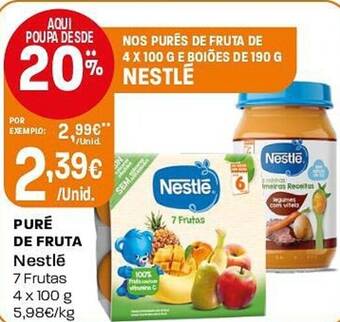Puré de fruta Nestlé