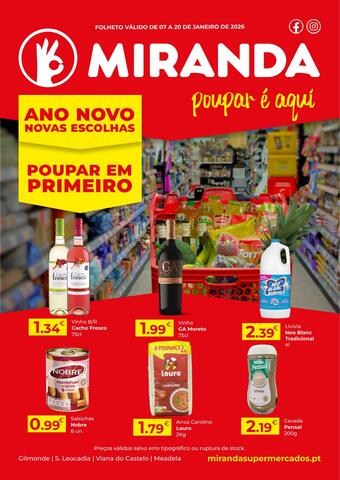 Folheto Miranda Supermercados