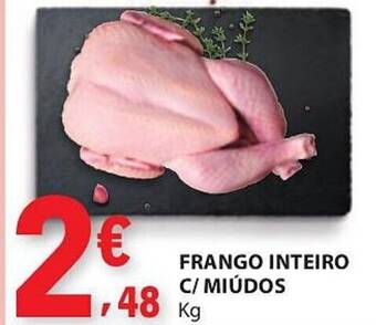 Frango inteiro c/ miúdos