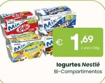logurtes Nestlé Bi-Compartimentos