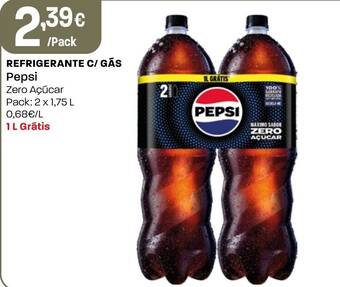 Refrigerante c/ gās Pepsi