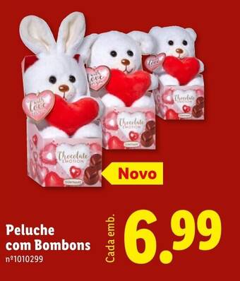 Peluche com Bombons