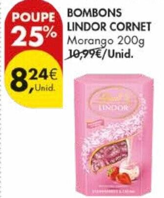 BOMBONS LINDOR CORNET