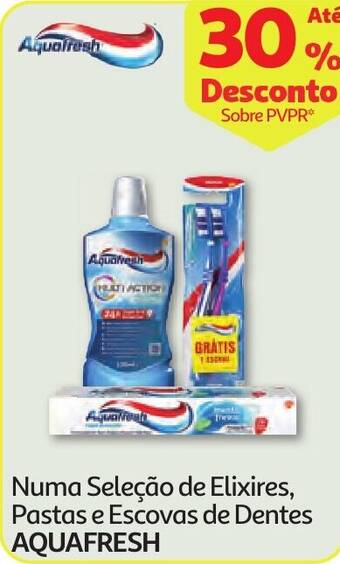 Numa Seleção de Elixires, Pastas e Escovas de Dentes AQUAFRESH
