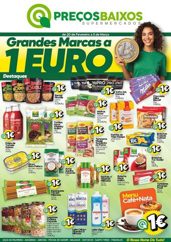 Folheto Supermercados Preços Baixos