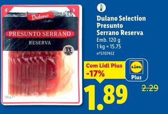 Dulano Selection Presunto Serrano Reserva