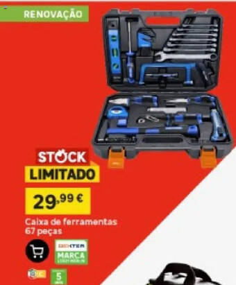 Caixa de ferramentas 67 peças