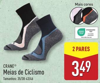 CRANE Meias de Ciclismo