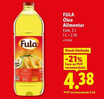 FULA Óleo Alimentar
