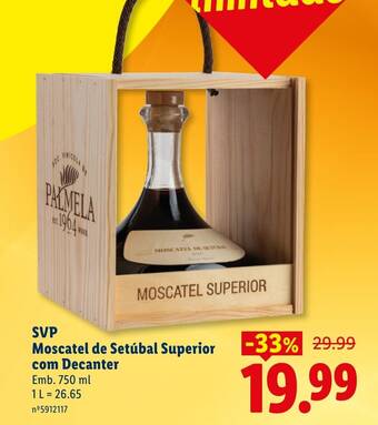 SVP Moscatel de Setúbal Superior com Decanter
