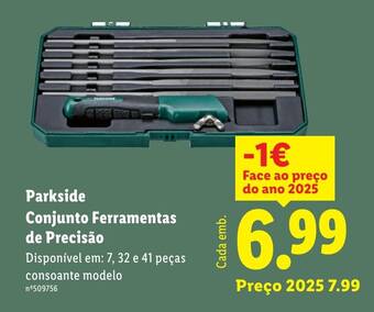 PARKSIDE Conjunto Ferramentas de Precisão