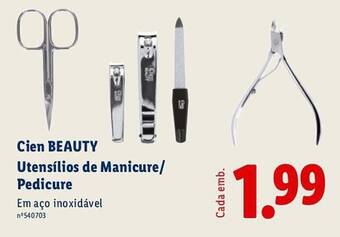 Cien BEAUTY Utensílios de Manicure/ Pedicure