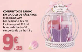 Сonjunto de banho em gaiola de pássaros