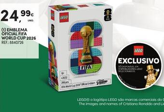LEGO Emblema oficial FIFA WORLD CUP 2026