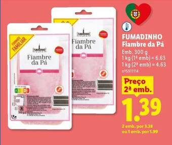 Fumadinho Fiambre da Pá