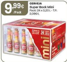 Super bock - cerveja mini