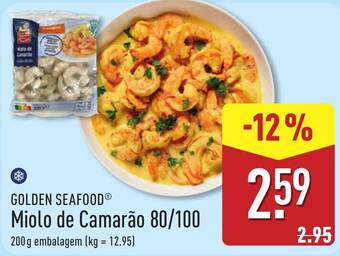 golden seafood miolo de camarão 80/100