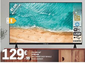 tv led 32" stream
