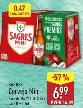 Sagres Cerveja Mini