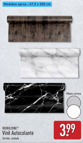 Workzone vinil autocolante