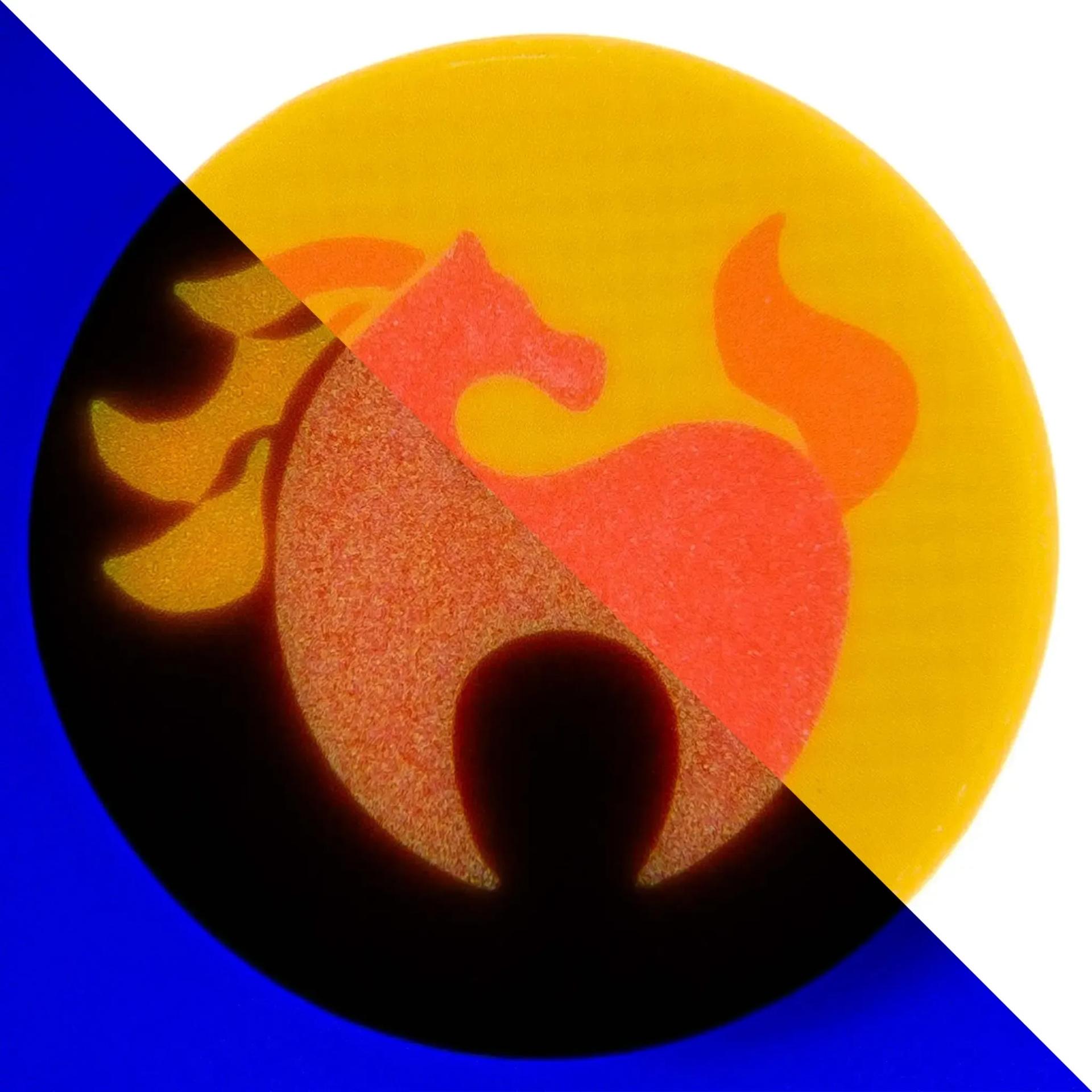 Темлячная бусина Stabwoodstone Год Огненной Лошади LE