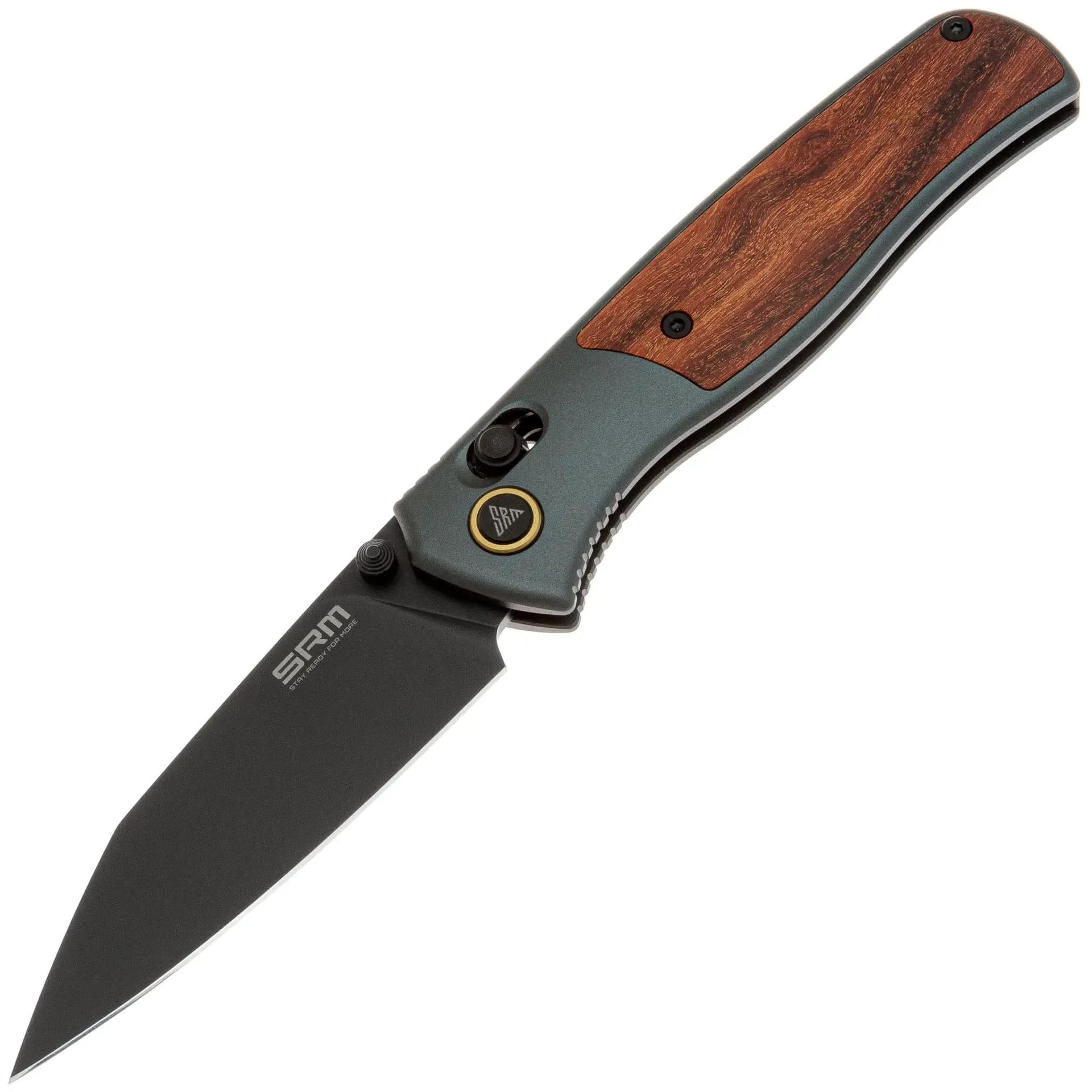 Нож SRM Rubik Large сталь 140Cr Laminated рукоять Brown Micarta (7228B-MN2)
