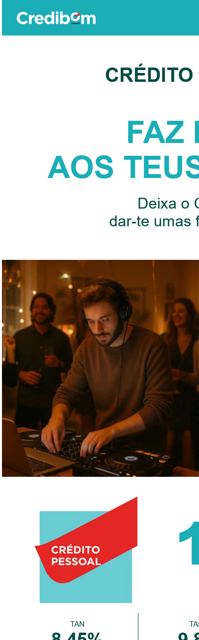 Dê crédito à sua liberdade de fazer acontecer!