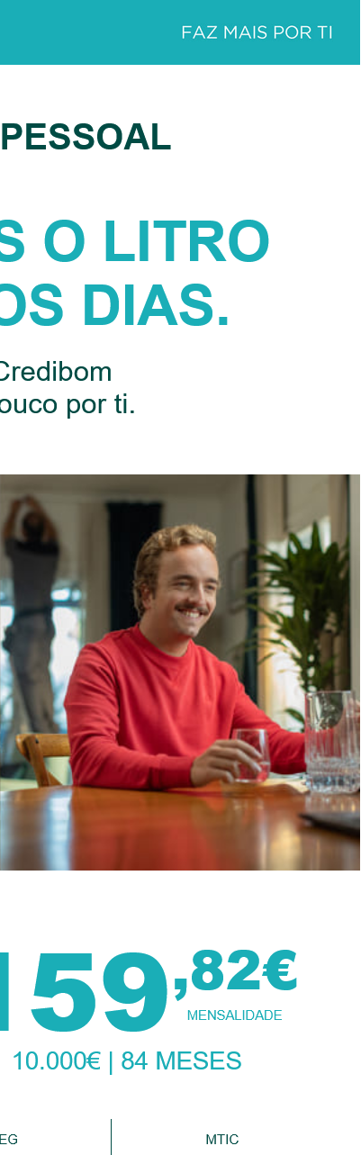 Simule já com a Credibom!